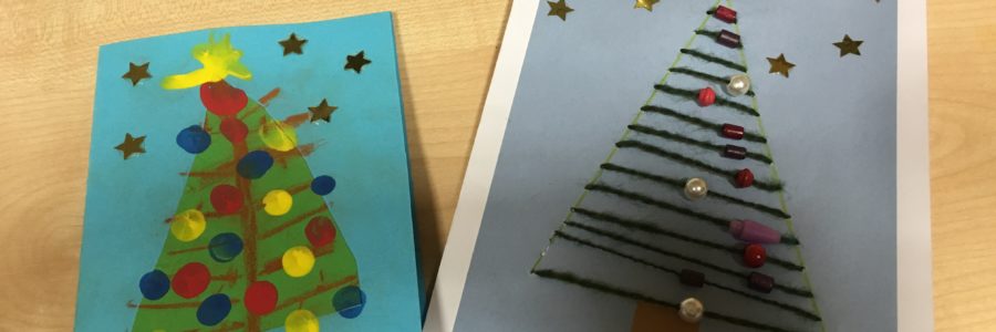 Jõulukaardid vanavanematele
