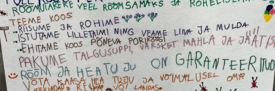 Rõõmutarekese “Teeme ära” talgud