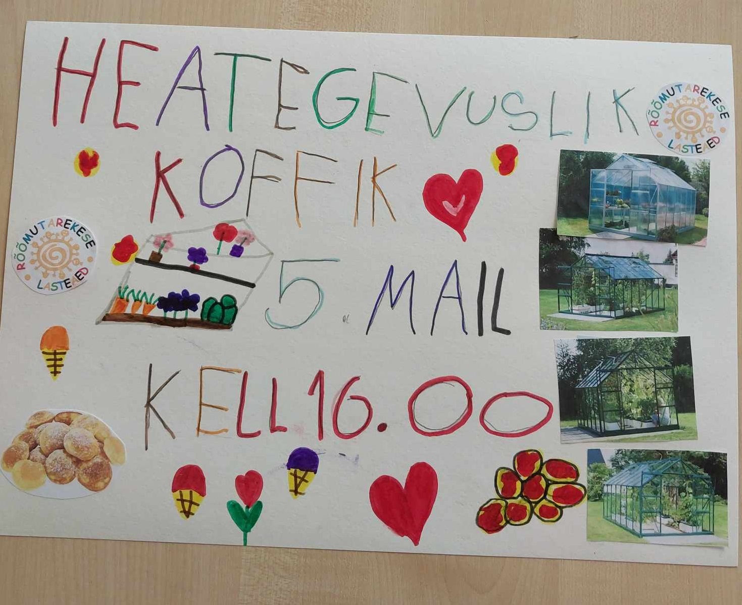 Eilne heategevuslik ÕUEKOFIK oli väga kogukondlikult helge, armas ja ühendav. SUUR, SUUR AITÄH!!! Kogusime mõne tunniga ligi 1000 eurot, mille eest ehitame oma 